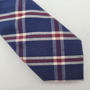 Sprezza Cotton Skinny Tie Plaid OS